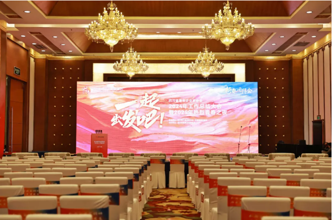 雷行集团成功策划执行四川省青年企业家协会“一起出发吧”2025年新春团拜会